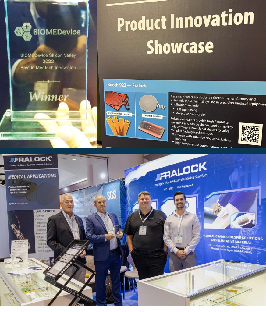 Fralock Wins Best in MedTech Award at the BIOMEDevice Show Fralock