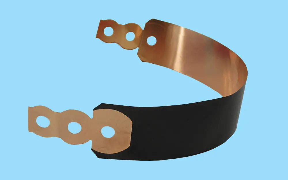 Grounding Strap 2 Curved Blue BG SM2
