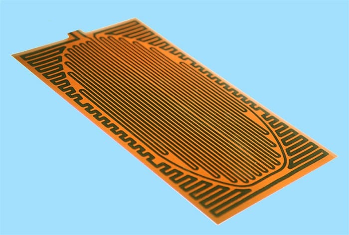 Sqaure Heater Angled Blu SM